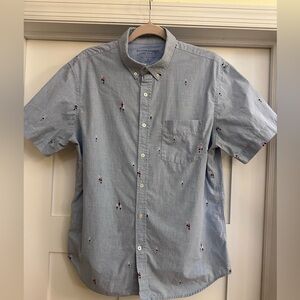 Banana Republic Luxe Poplin Casual Shirt